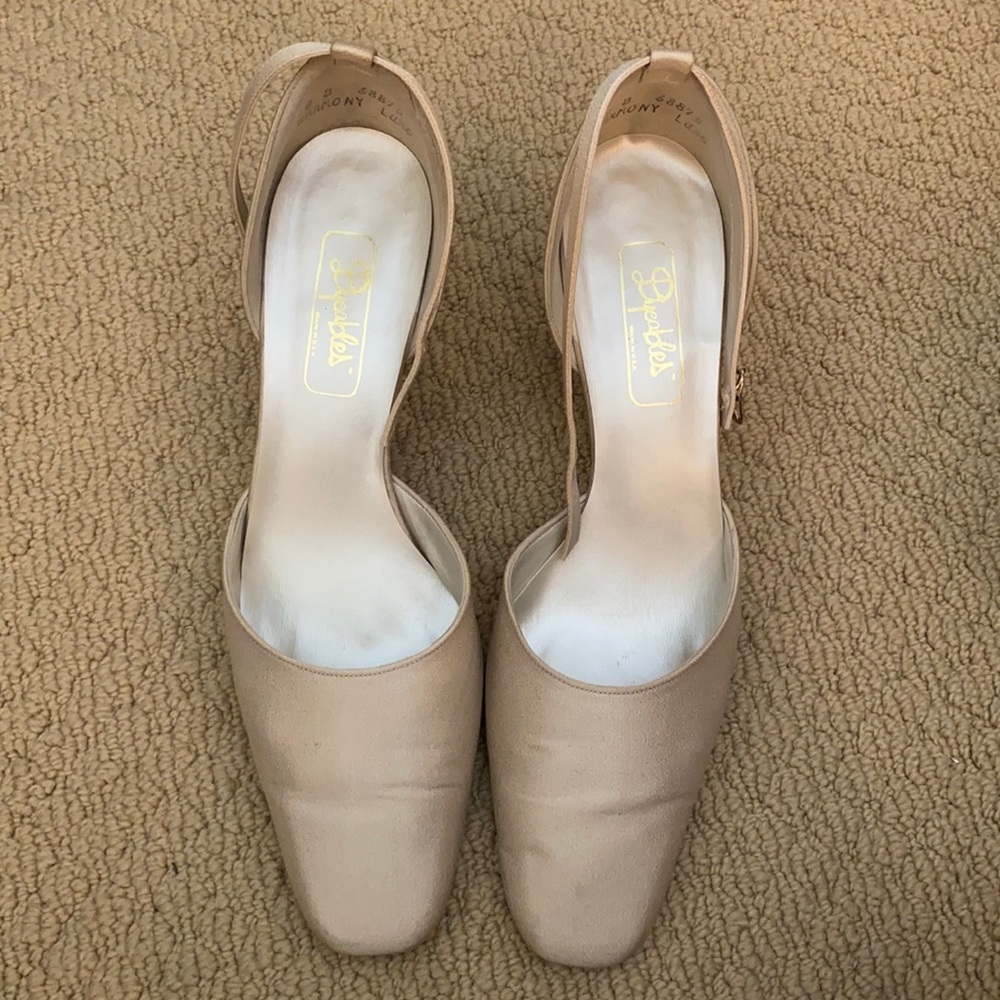 Dyeables Fabric Gown Shoes